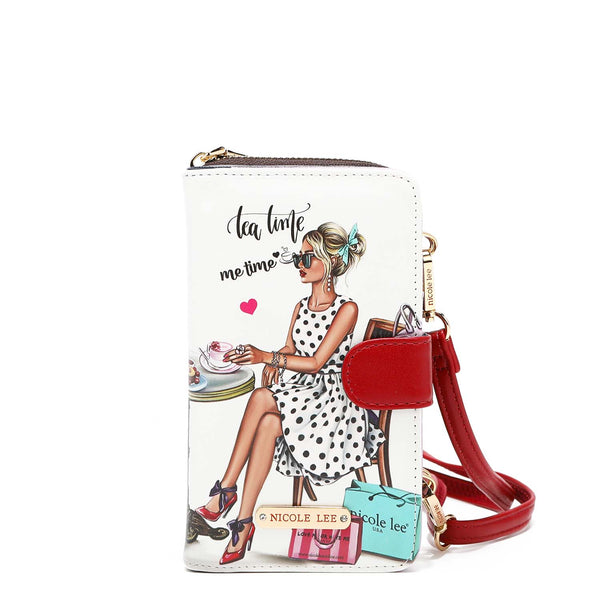 Genuine Pebbled Leather Zipper Pouch Add-On for Crossbody