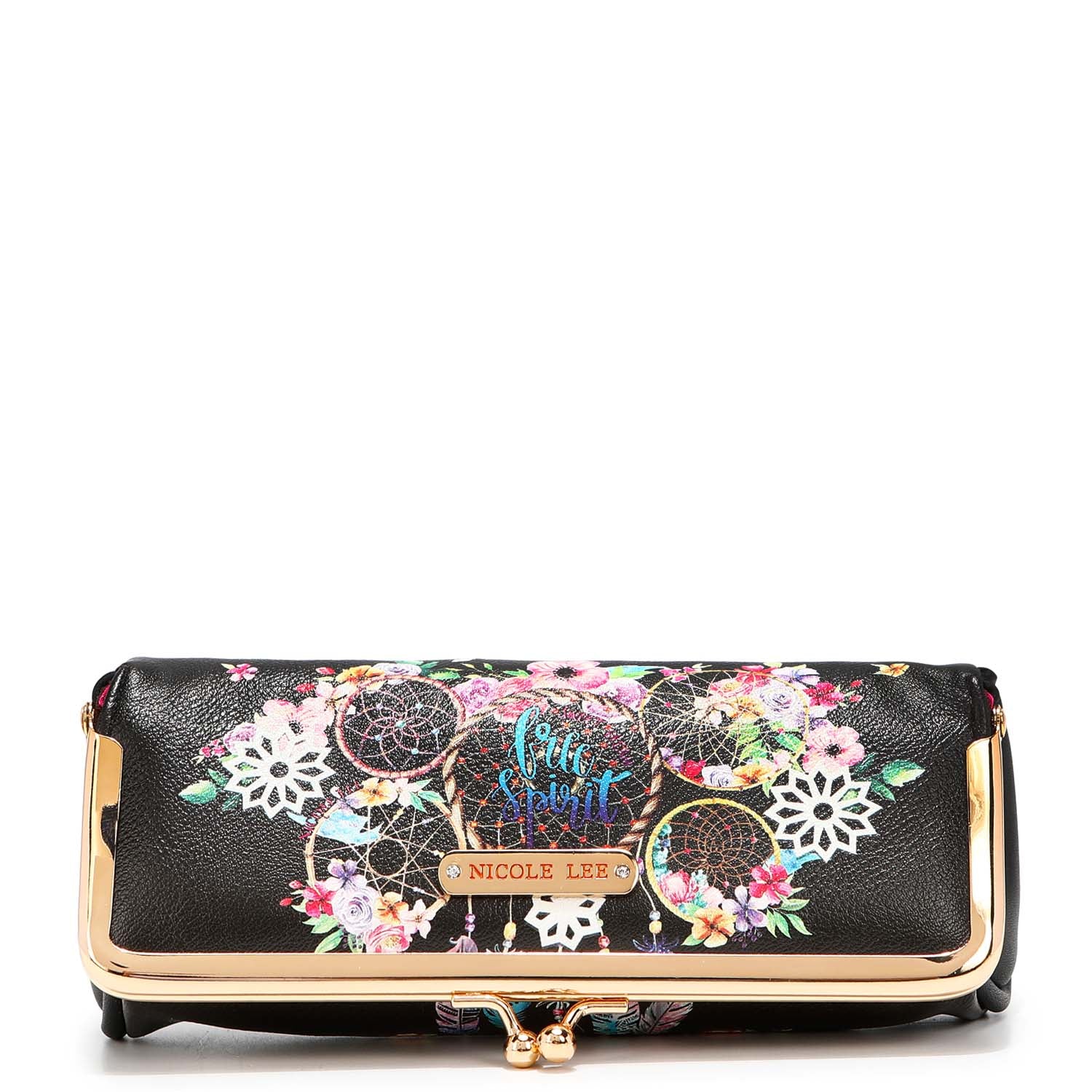 Kiss Lock Makeup Cosmetic Brush Case Organizer, Brush Holder