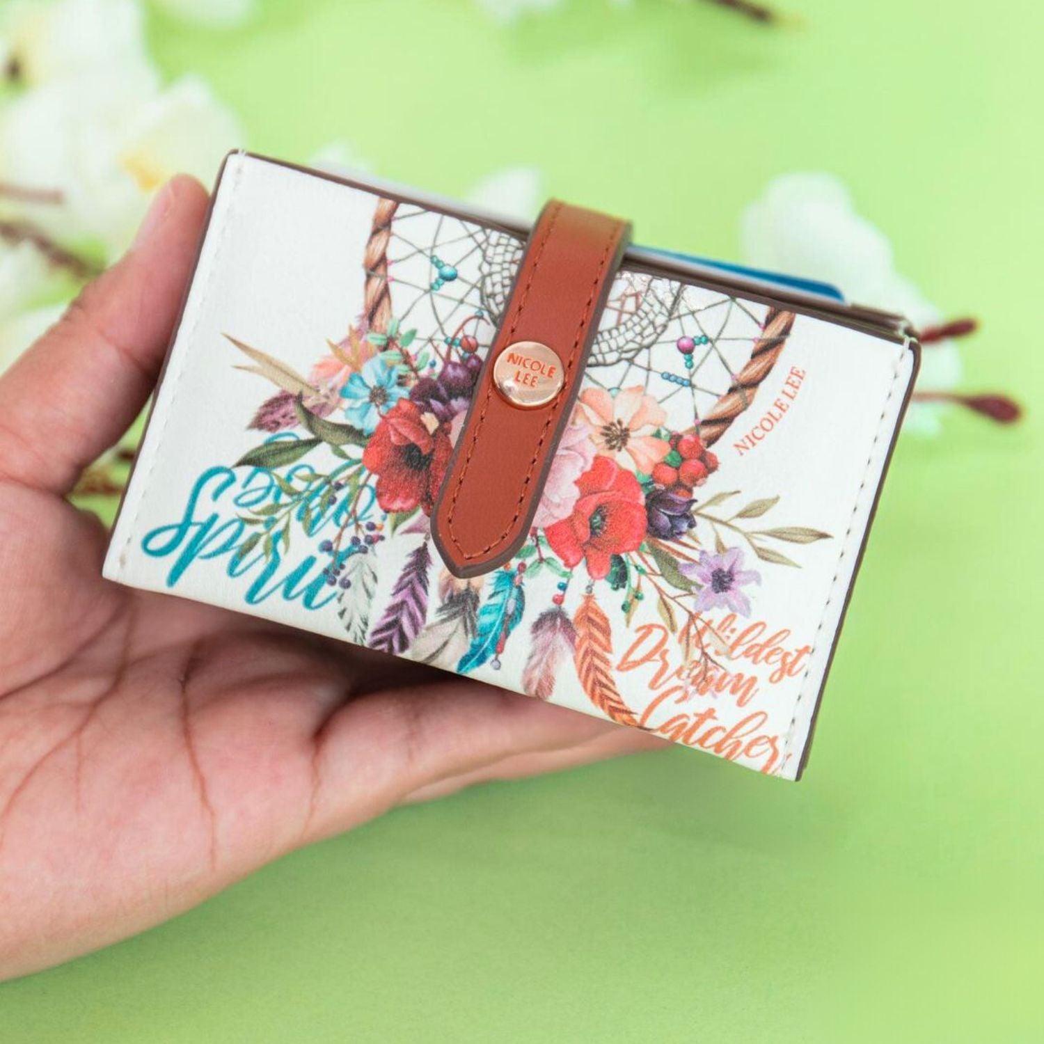 コンパニオン.トラベルケース.ウォレット RFID Accordion Leather Card Case, Credit Card Wallet Organizer