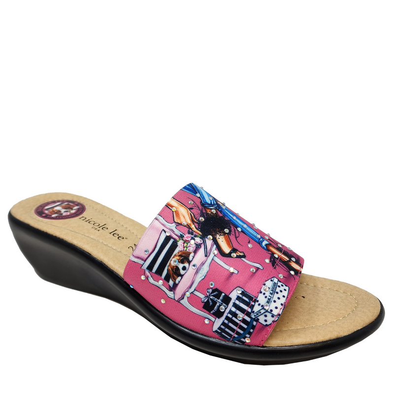 Wedge slippers online hotsell