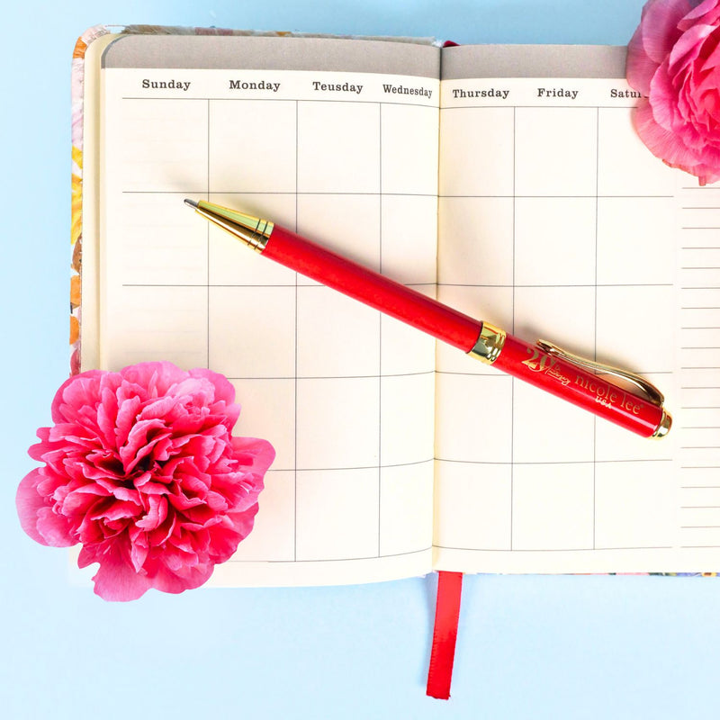 MONTHLY PLANNER WITH PEN