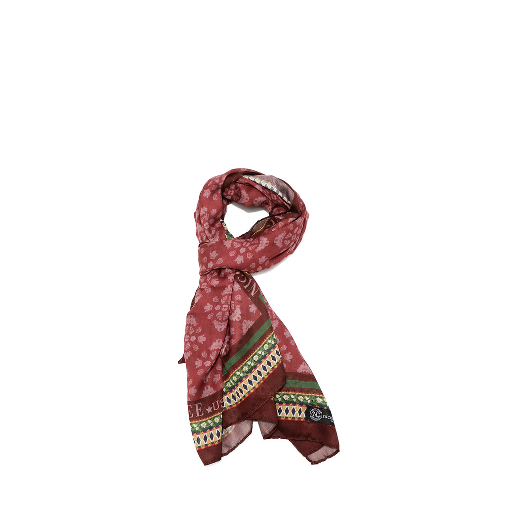 Lightweight Fashion Printed Scarf, Multi-Use as Shawl, Top