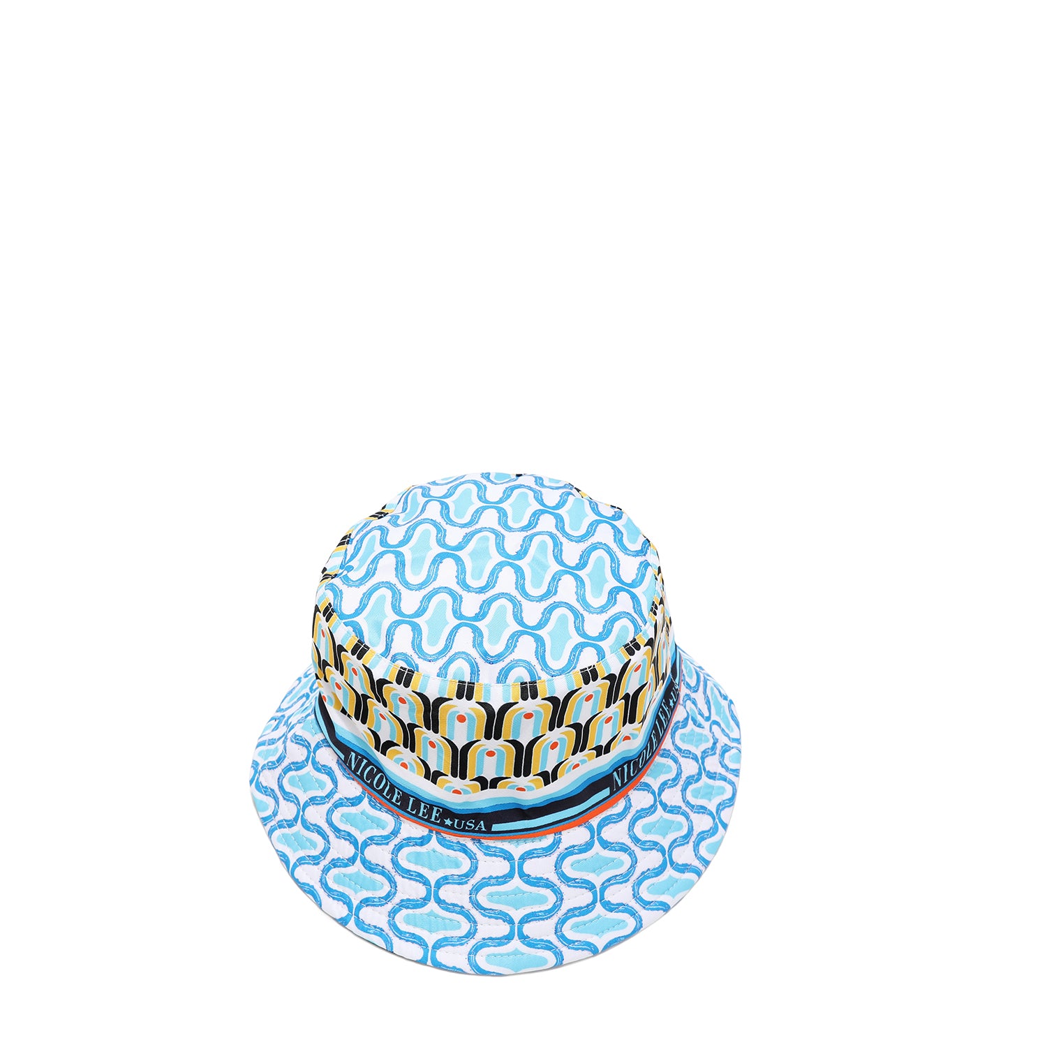 WHITESANDS☆FLOW LINE COLOR SCHEME KNIT BUCKET HAT PETERLEE Dashes Knit Bucket Hat - Soft Knit Bucket Hat Crushable