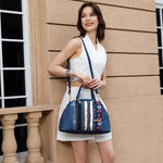 PATCH FLOWER DOME SATCHEL