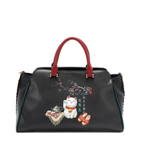 AKIKO LA BELLEZA WIDE HANDBAG