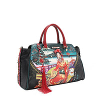 AKIKO LA BELLEZA WIDE HANDBAG