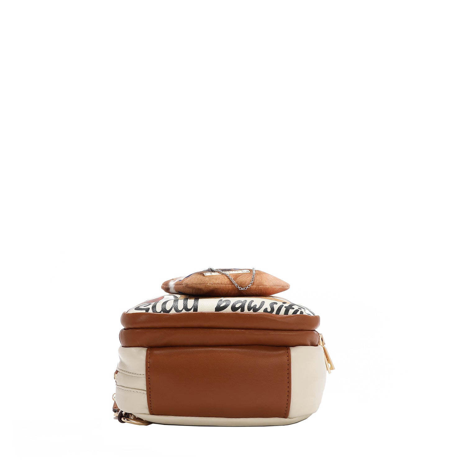 Big Brother Sling Bag with Coin Purse Keychain, Travel Backpack