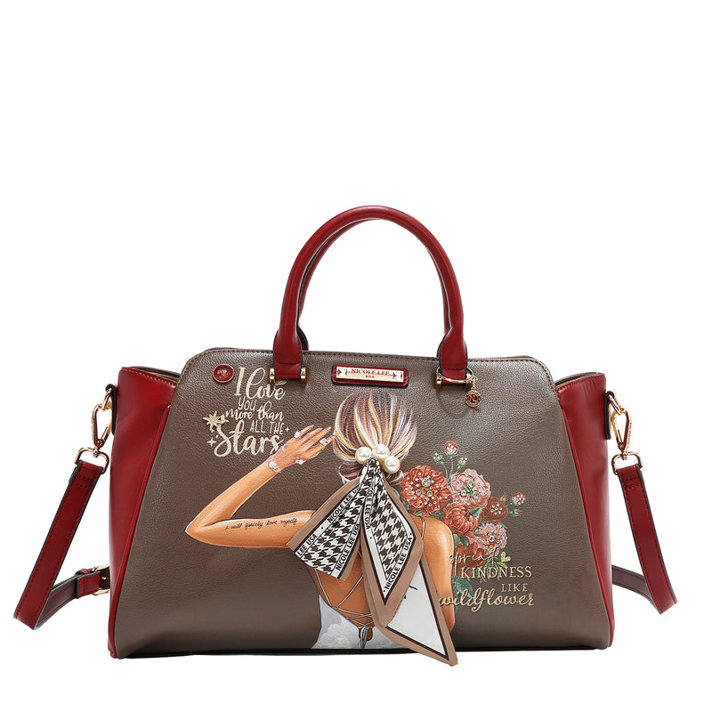 BLIND DATE WIDE HANDBAG