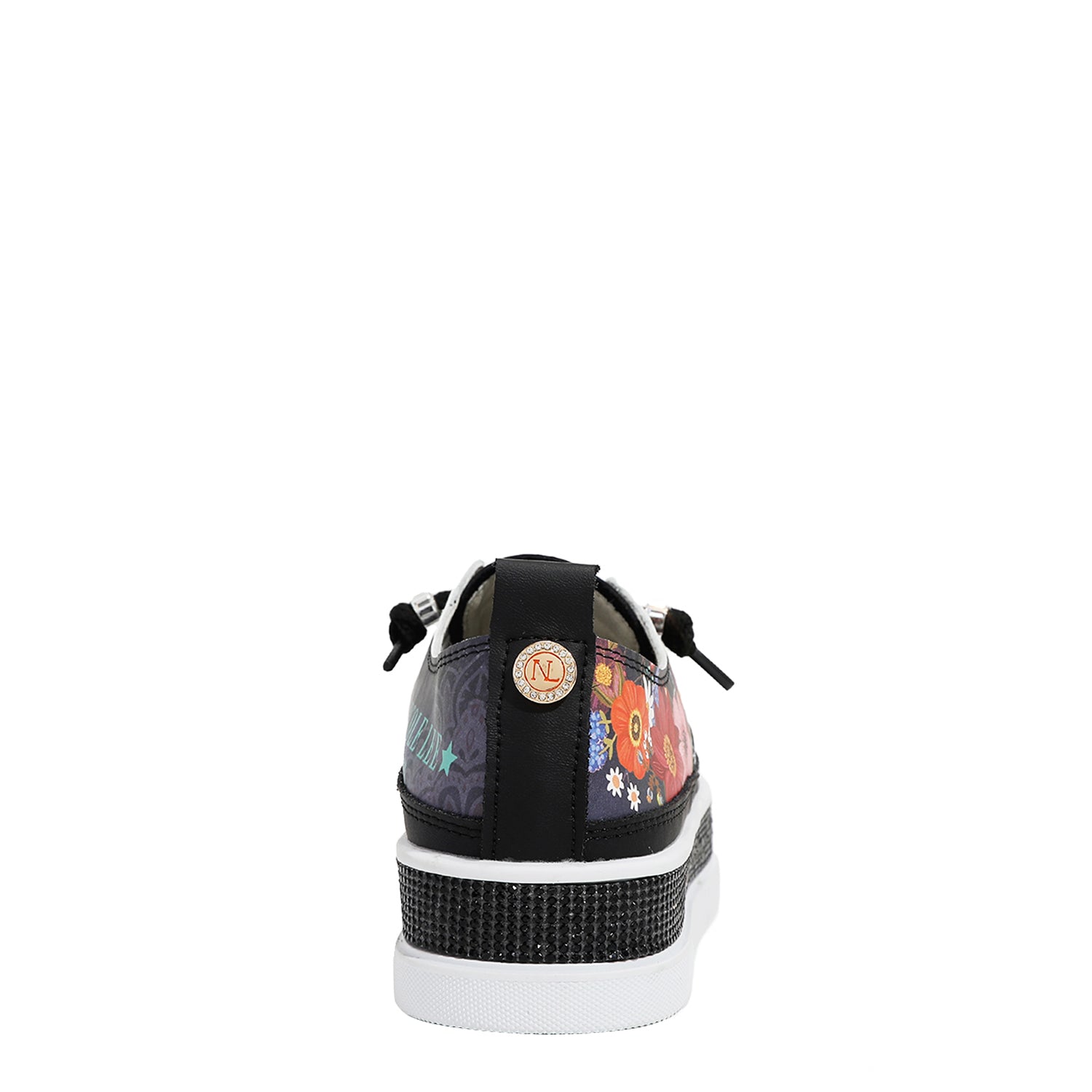 BLING PLATFORM LEATHER SNEAKER