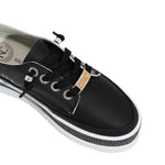 BLING PLATFORM LEATHER SNEAKER