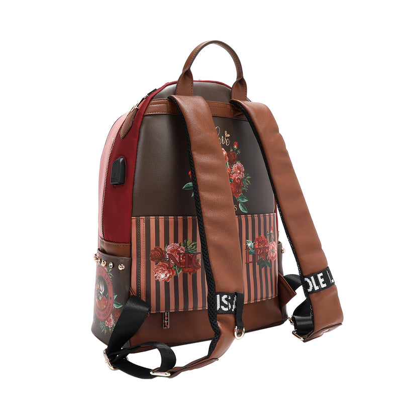 LAPTOP BACKPACK WITH USB CHARGING PORT