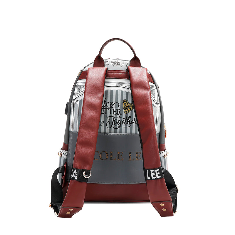 LAPTOP BACKPACK WITH USB CHARGING PORT