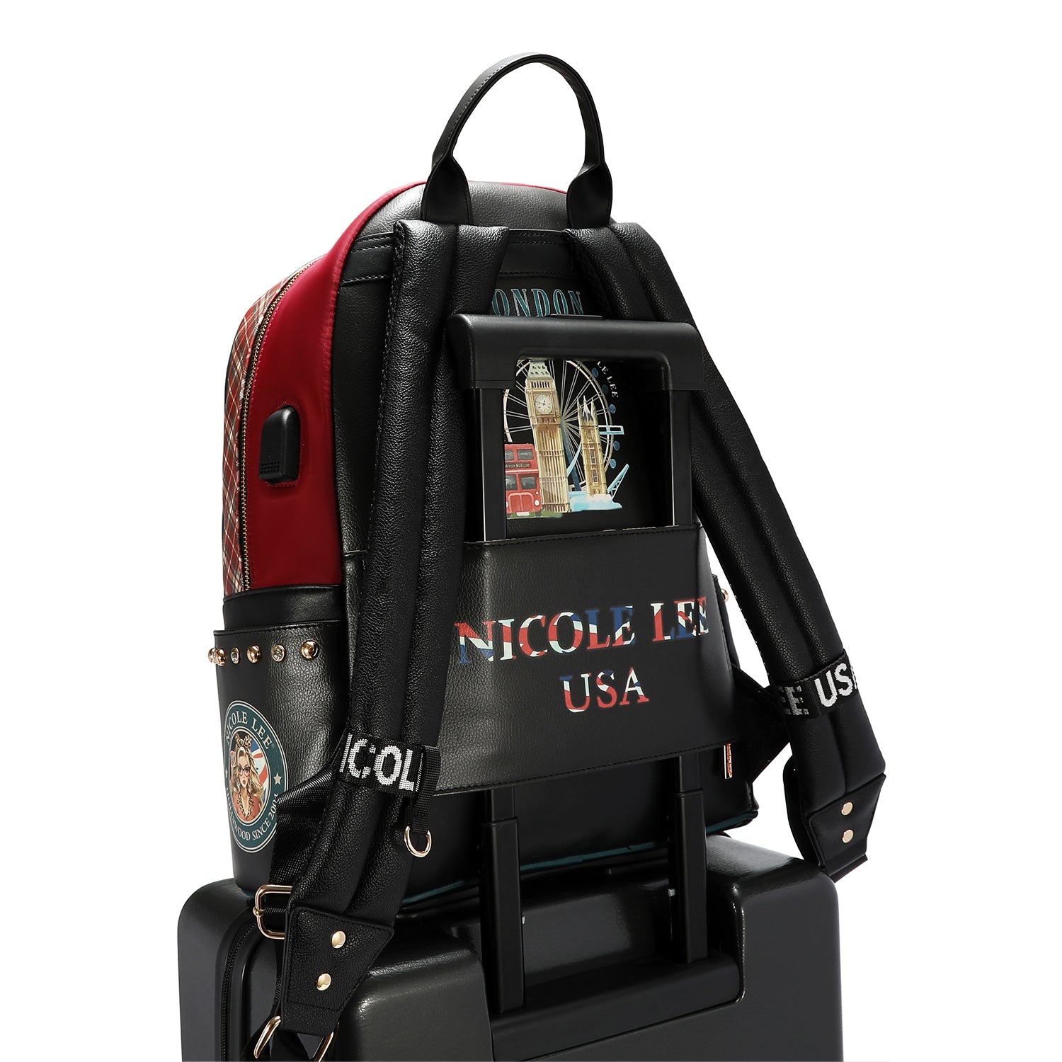 LAPTOP BACKPACK WITH USB CHARGING PORT