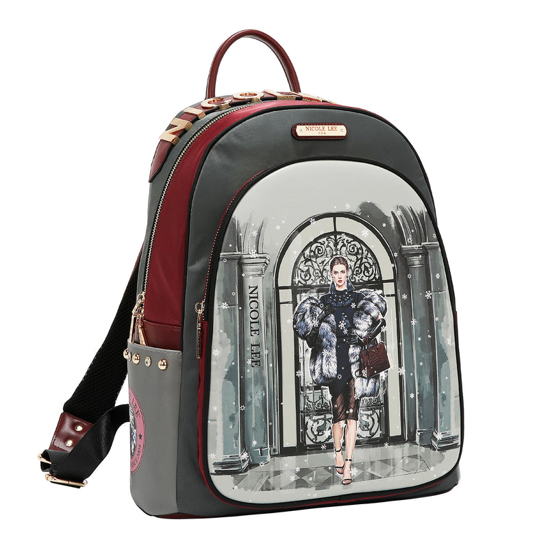 Large Laptop Backpack USB Charging Port, Oversized Multifunctional