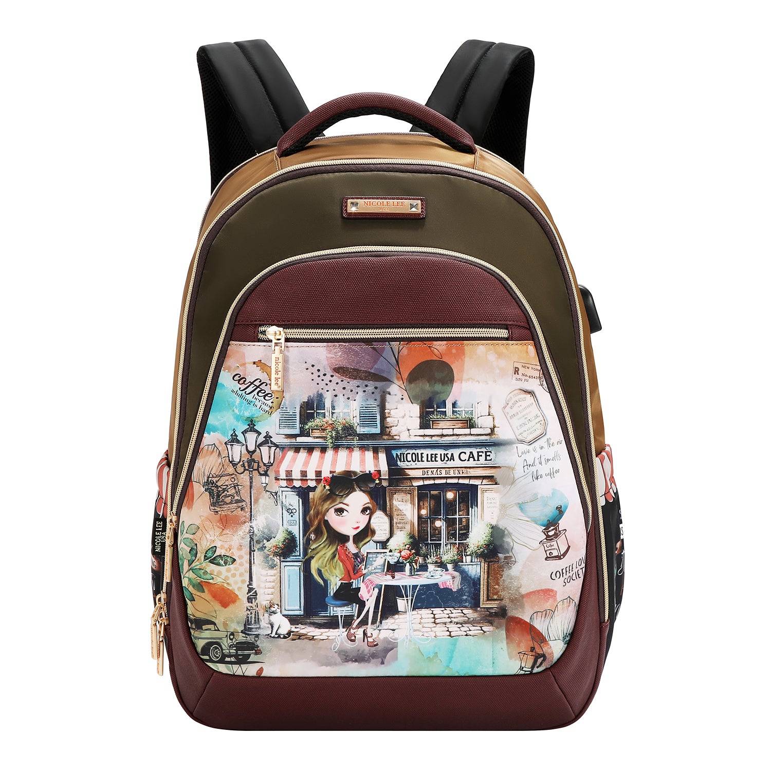 MULTI-COMPARTMENT FASHION BACKPACK