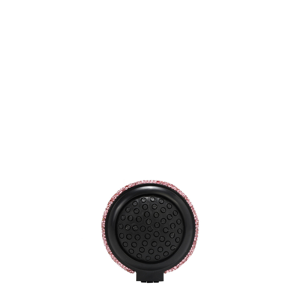 RHINESTONE COMPACT BRUSH MIRROR