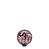 RHINESTONE COMPACT BRUSH MIRROR