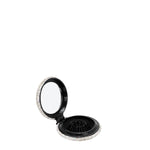 RHINESTONE COMPACT BRUSH MIRROR