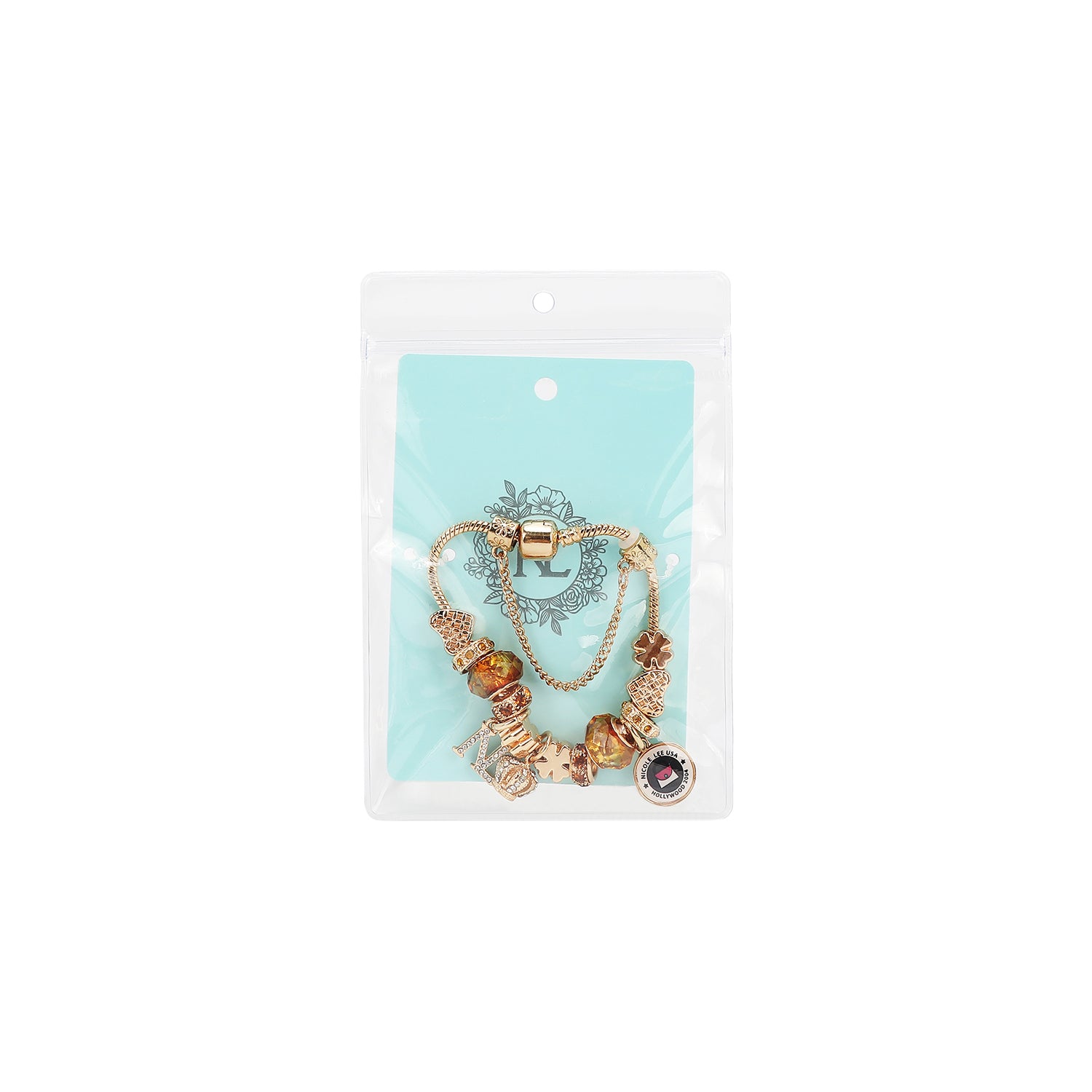GOLD CHARM BRACELET GOLD