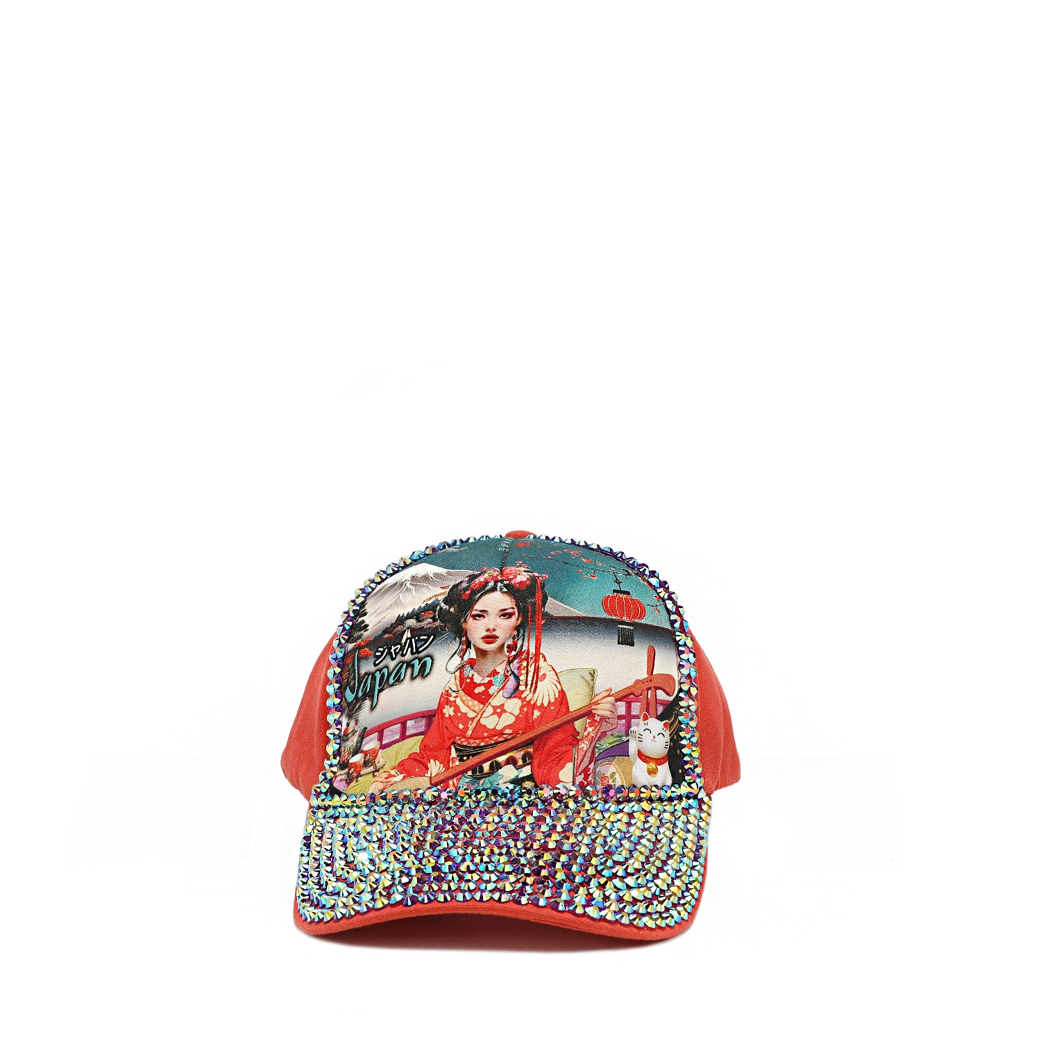 Rhinestone Embellished Baseball Cap, Fashion Hat with Bling Stones