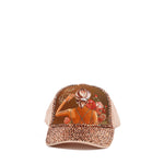 RHINESTONE FASHION CAP