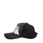 RHINESTONE FASHION CAP