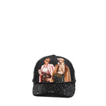 RHINESTONE FASHION CAP