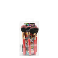 MACARIA MAKEUP CASE WITH 4 PIECE BRUSH SET