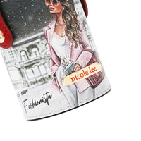 MACARIA MAKEUP CASE WITH 4 PIECE BRUSH SET