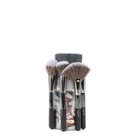 MACARIA MAKEUP CASE WITH 4 PIECE BRUSH SET