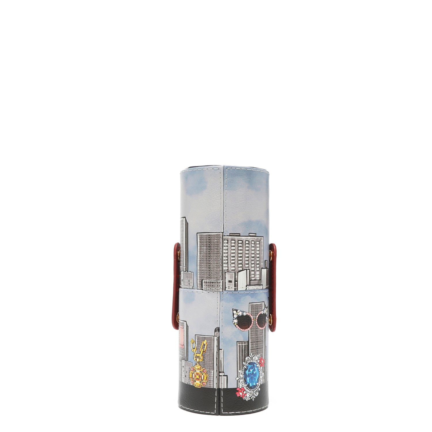 MACARIA MAKEUP CASE WITH 4 PIECE BRUSH SET