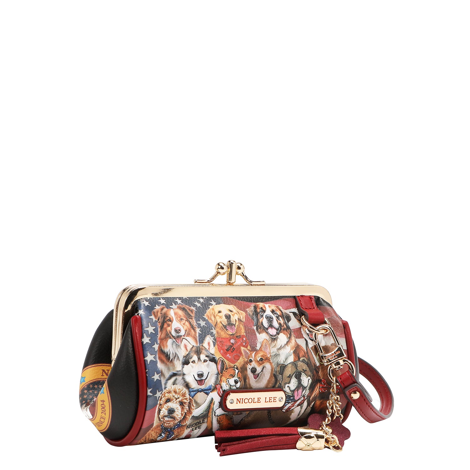 MINI KISS LOCK COIN PURSE WRISTLET