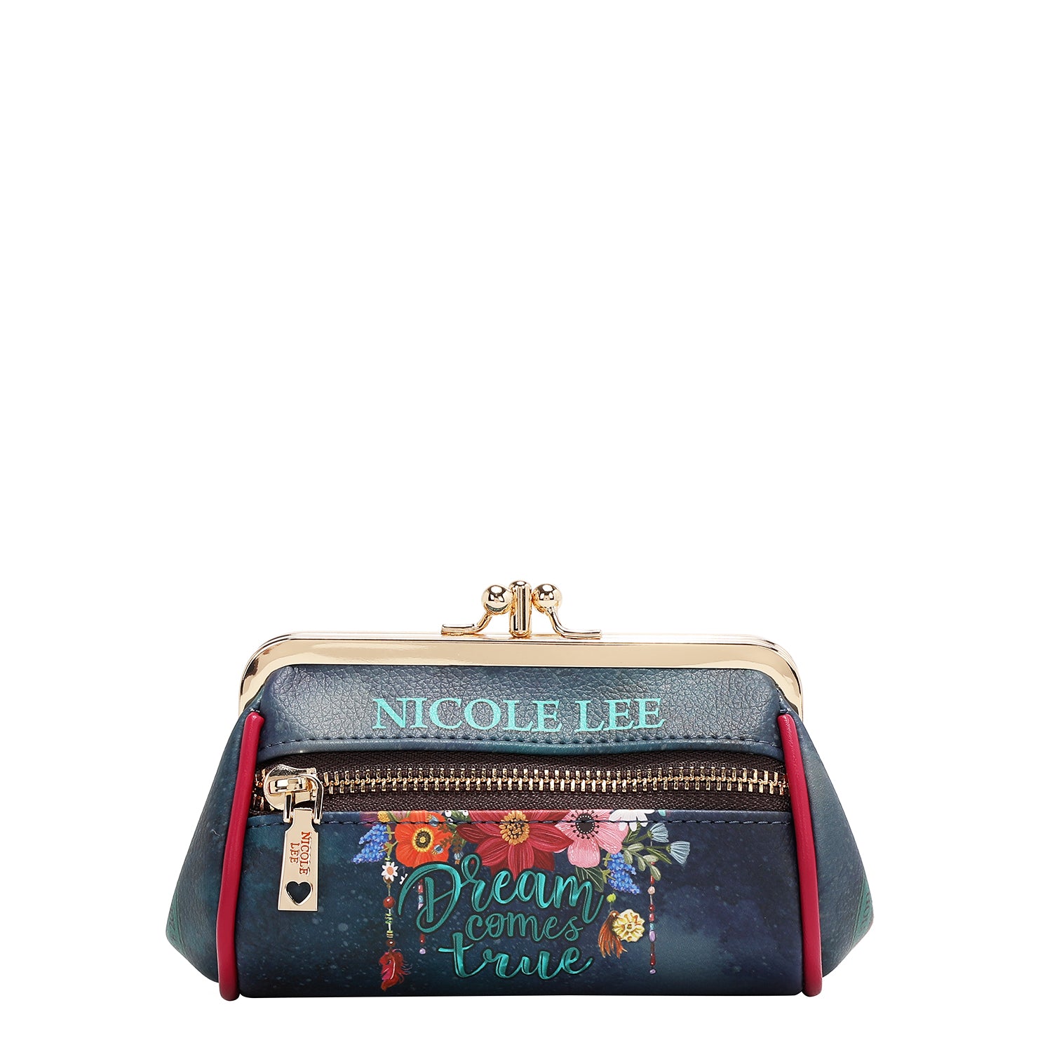 MINI KISS LOCK COIN PURSE WRISTLET