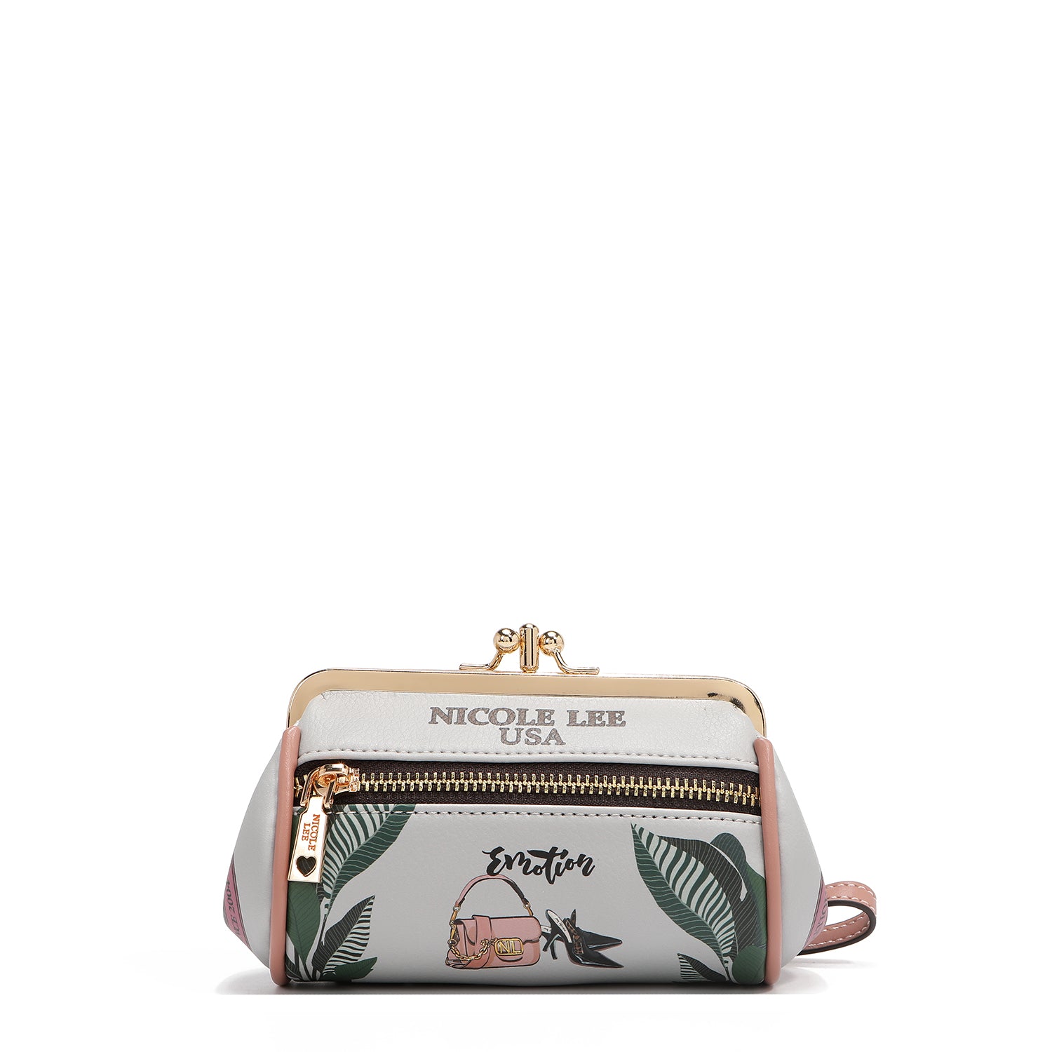 MINI KISS LOCK COIN PURSE WRISTLET