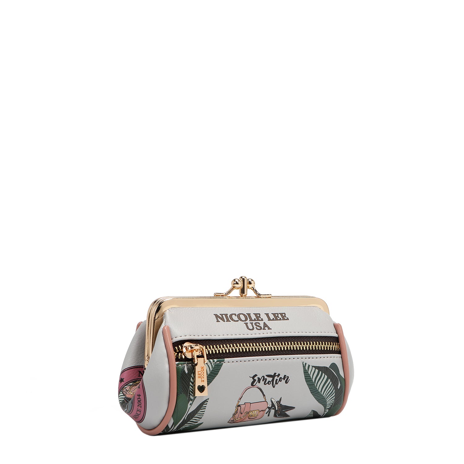 MINI KISS LOCK COIN PURSE WRISTLET