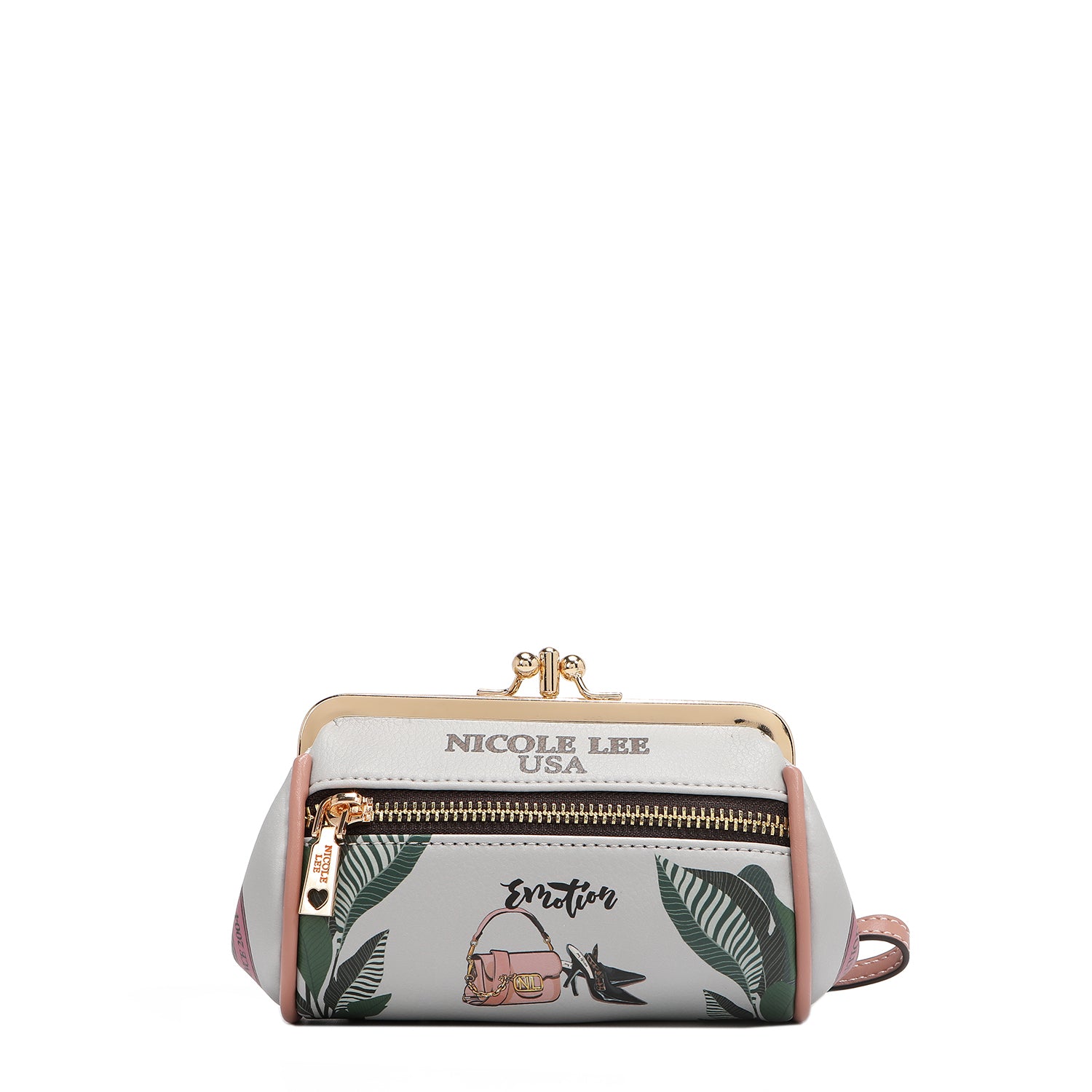 MINI KISS LOCK COIN PURSE WRISTLET