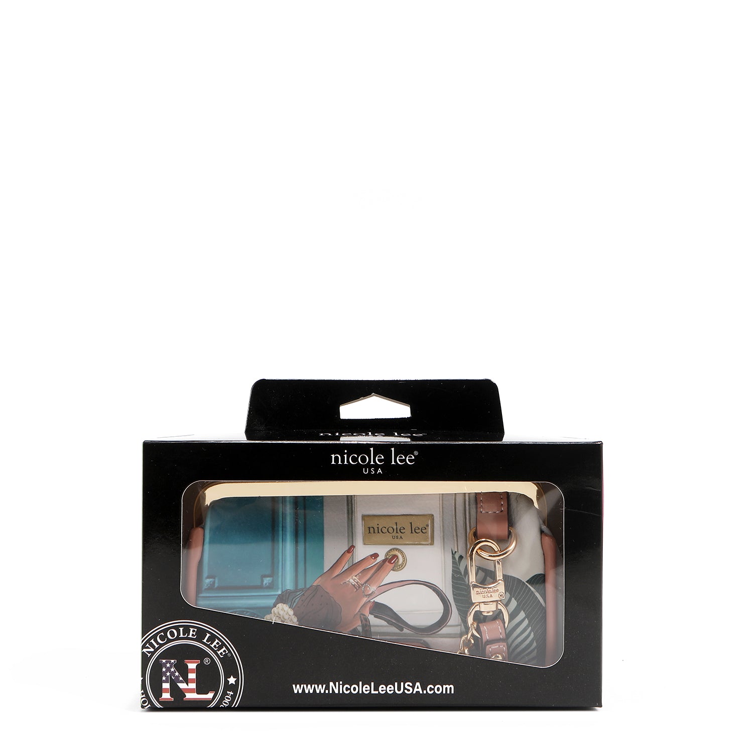 MINI KISS LOCK COIN PURSE WRISTLET