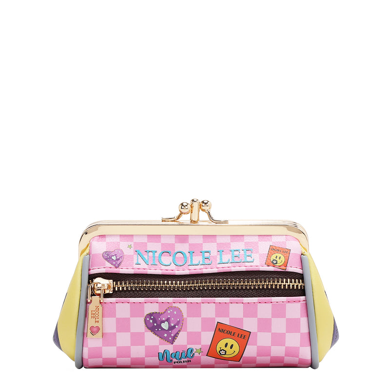 MINI KISS LOCK COIN PURSE WRISTLET