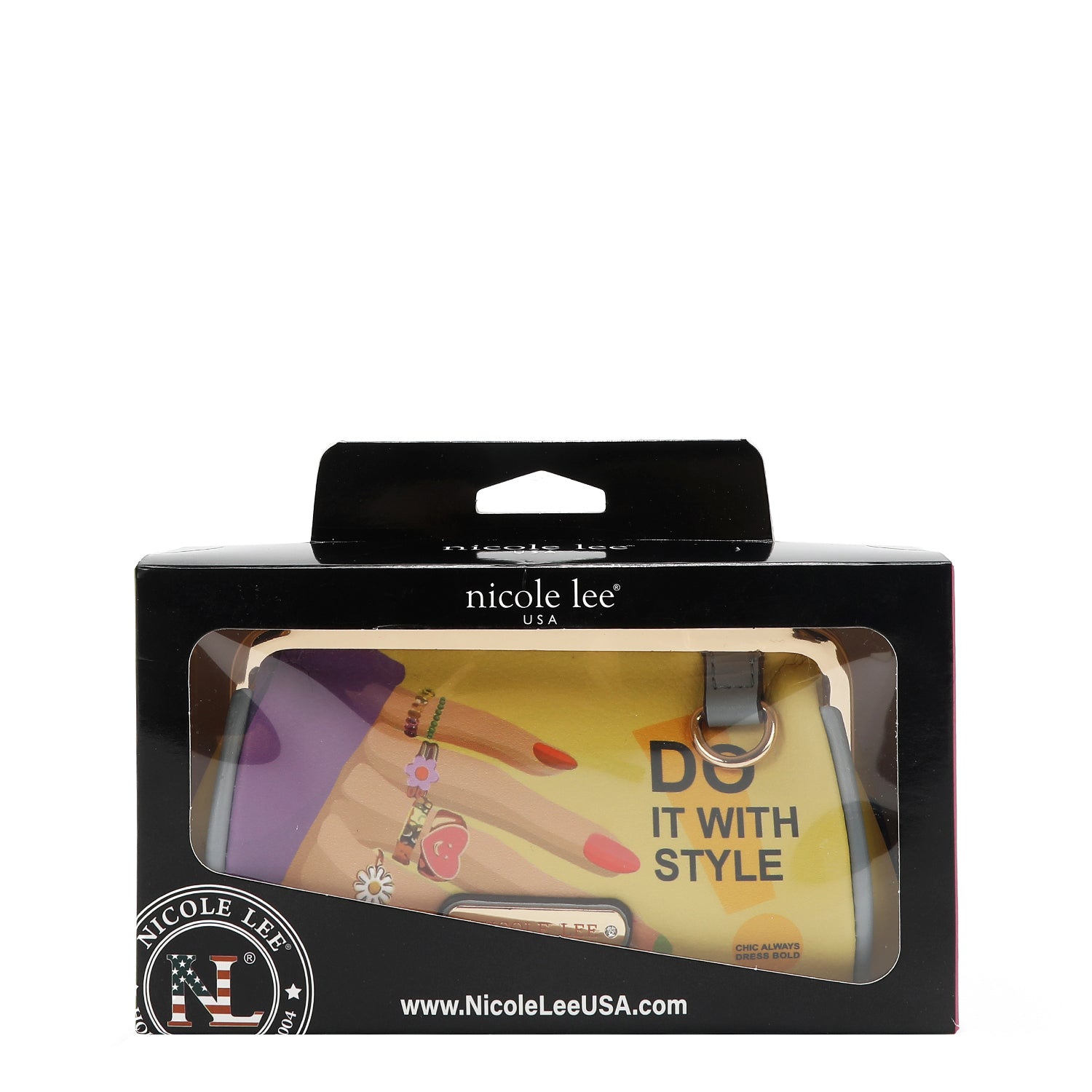 MINI KISS LOCK COIN PURSE WRISTLET