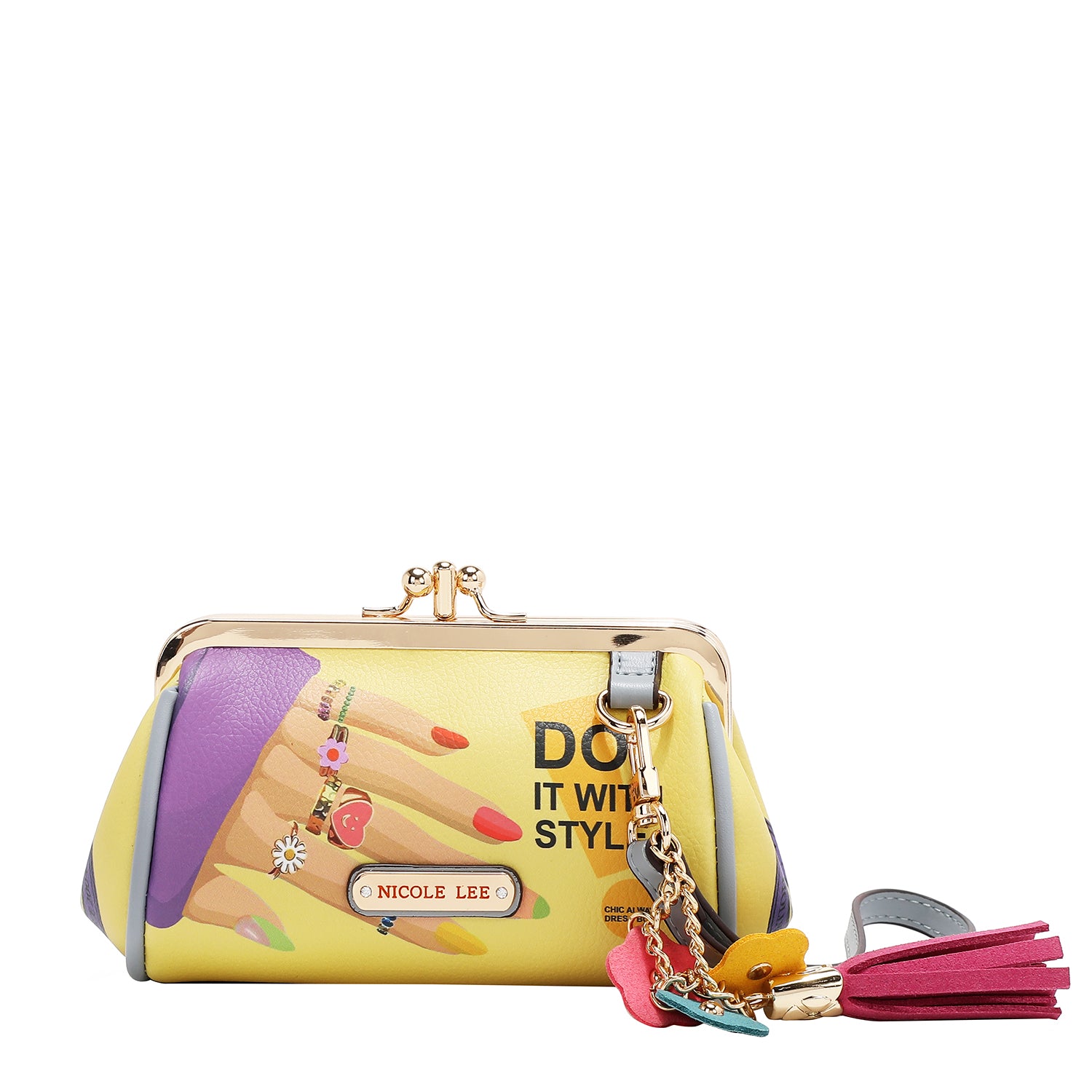 MINI KISS LOCK COIN PURSE WRISTLET