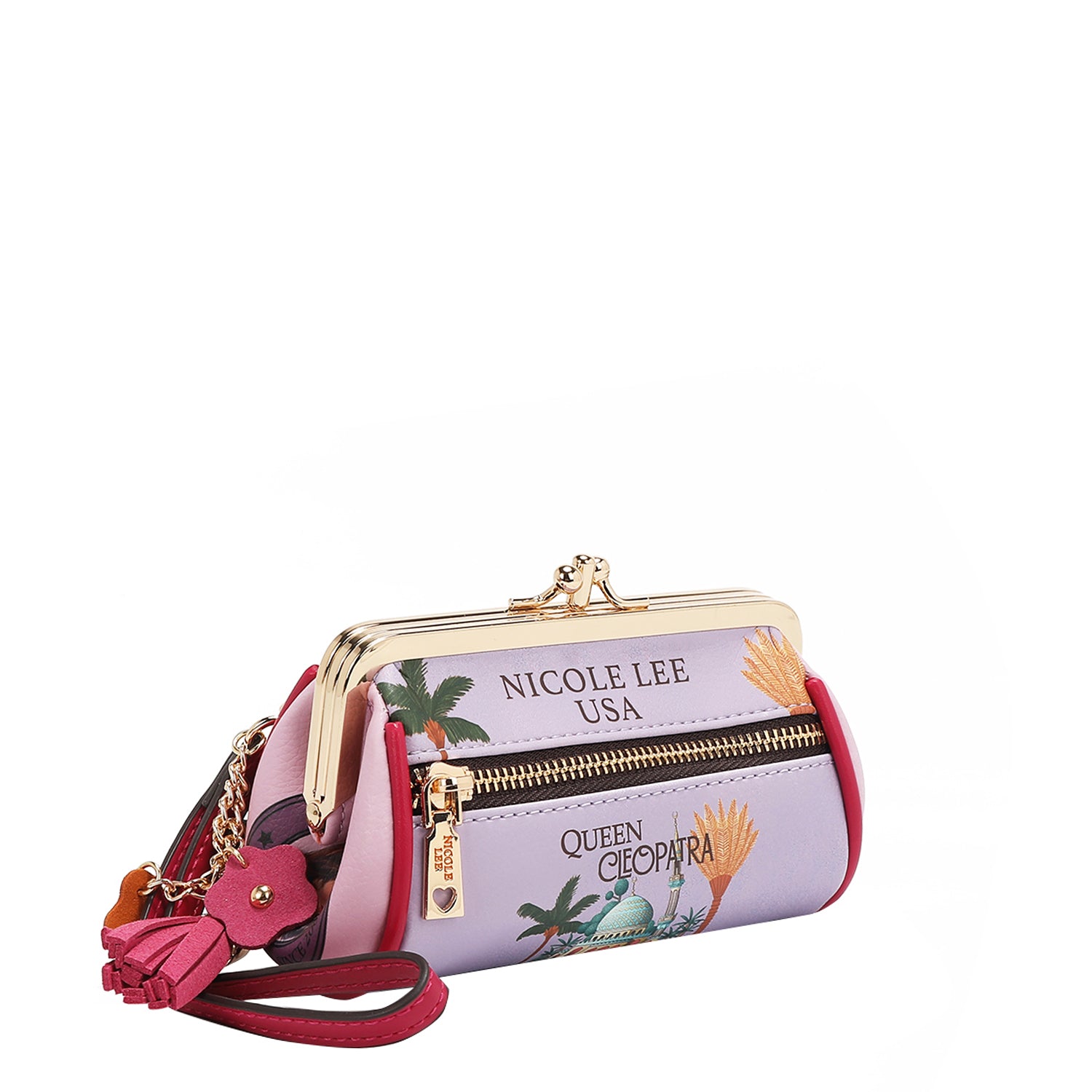 MINI KISS LOCK COIN PURSE WRISTLET