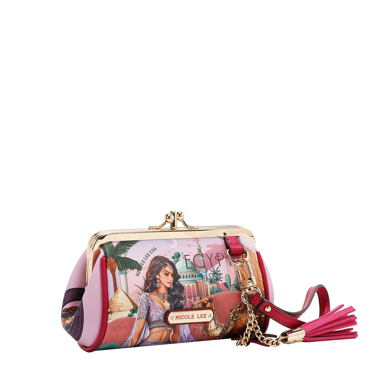 MINI KISS LOCK COIN PURSE WRISTLET