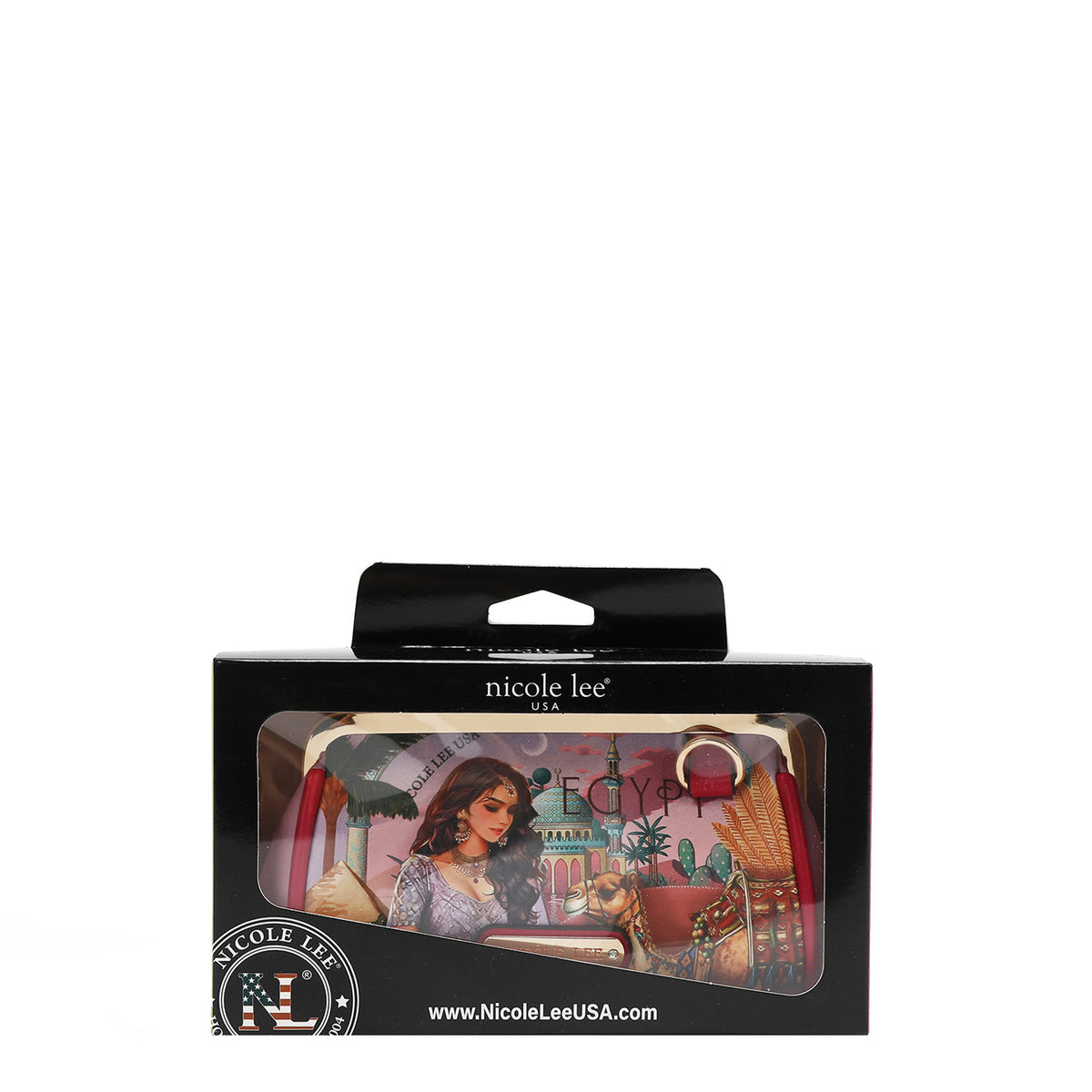 MINI KISS LOCK COIN PURSE WRISTLET