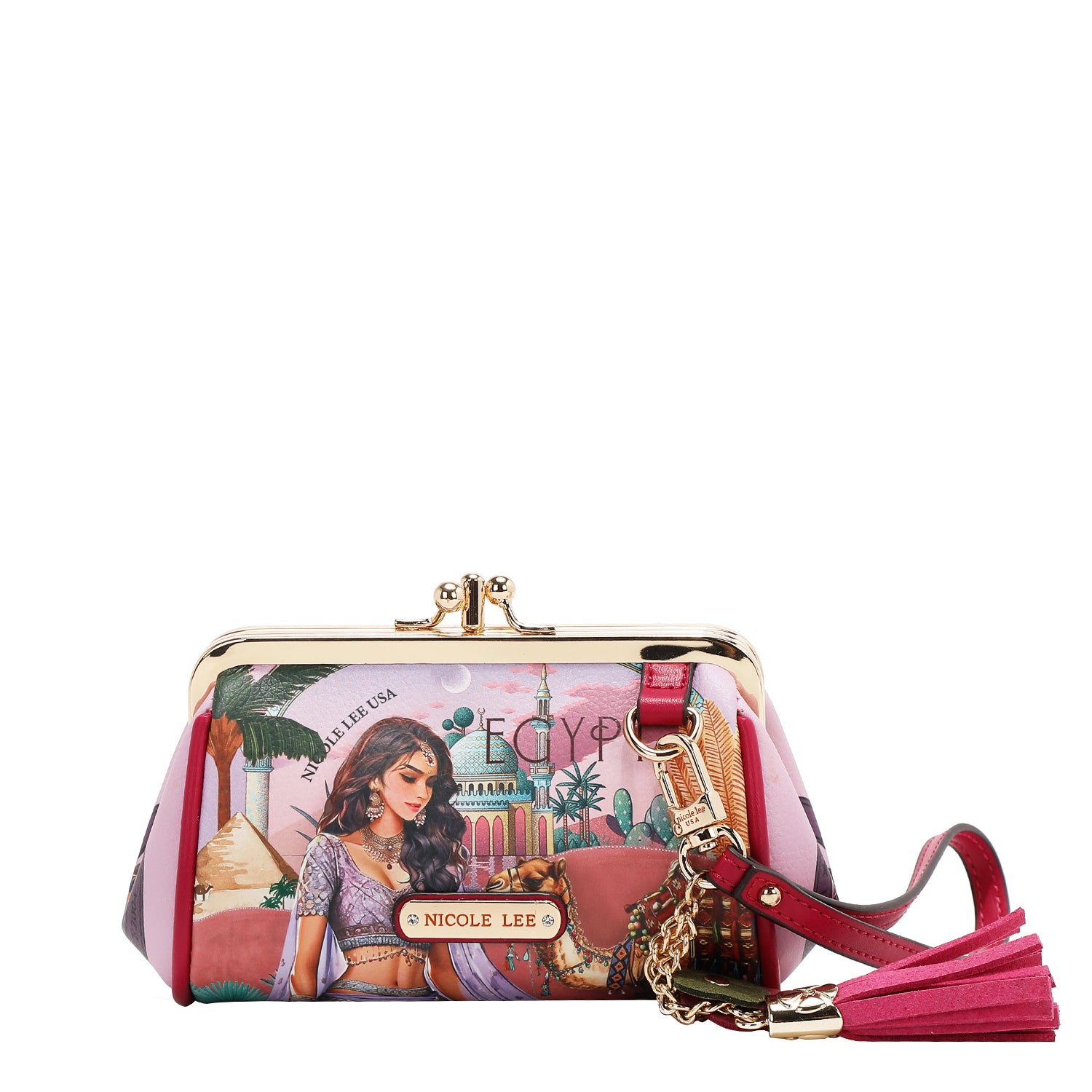 MINI KISS LOCK COIN PURSE WRISTLET