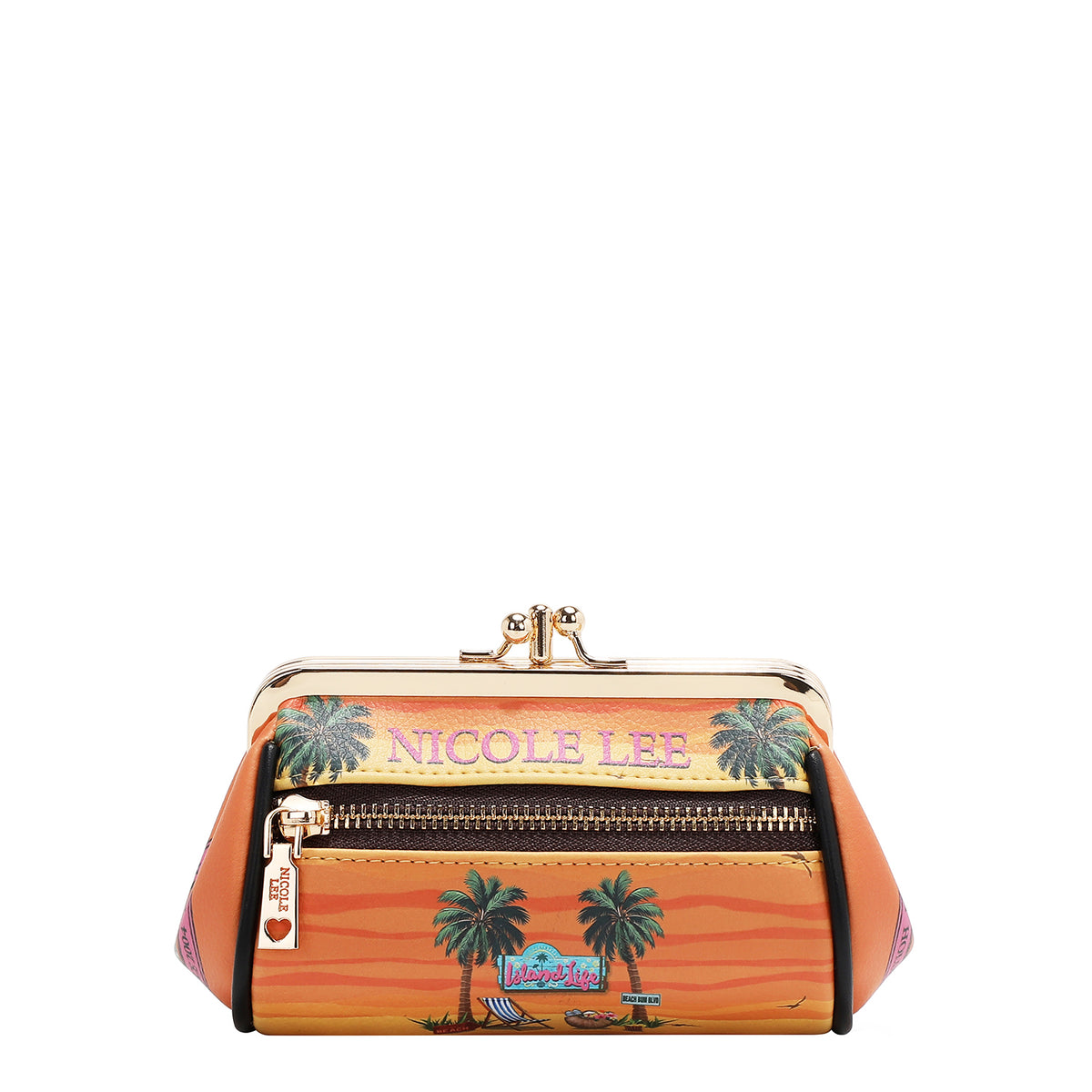 MINI KISS LOCK COIN PURSE WRISTLET