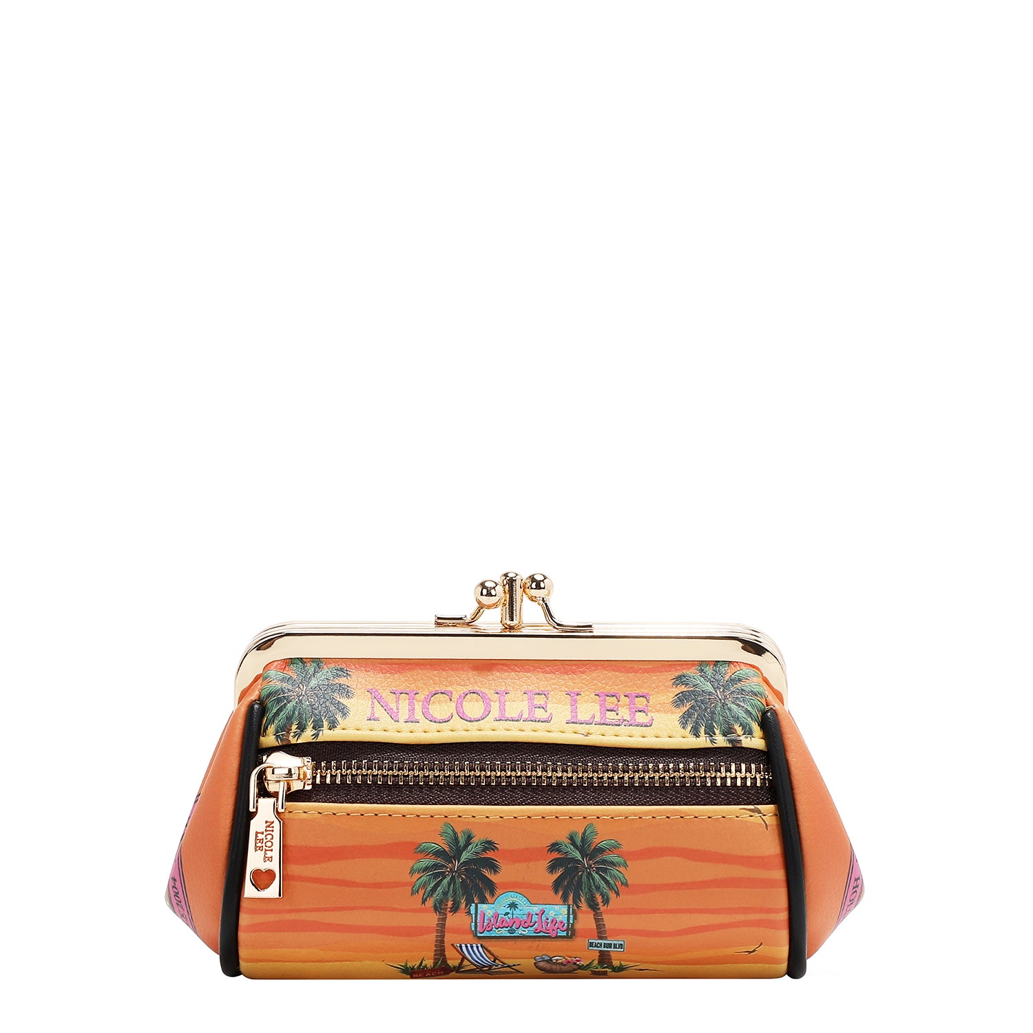 MINI KISS LOCK COIN PURSE WRISTLET