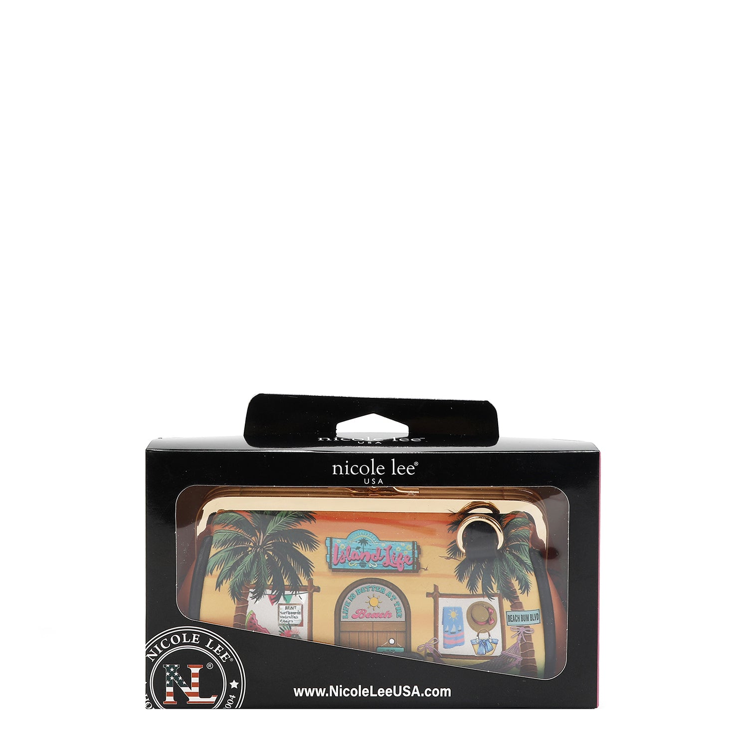 MINI KISS LOCK COIN PURSE WRISTLET