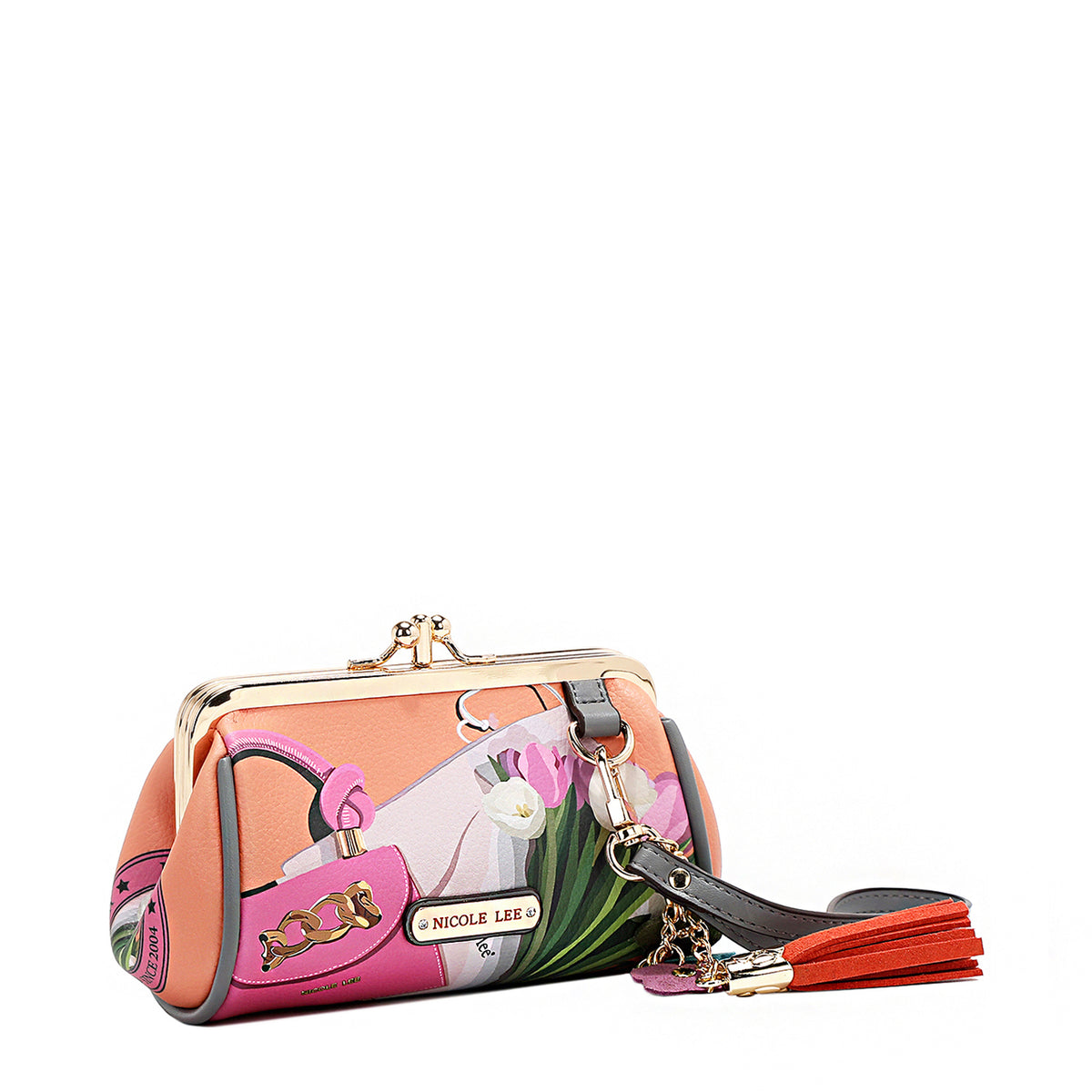 MINI KISS LOCK COIN PURSE WRISTLET