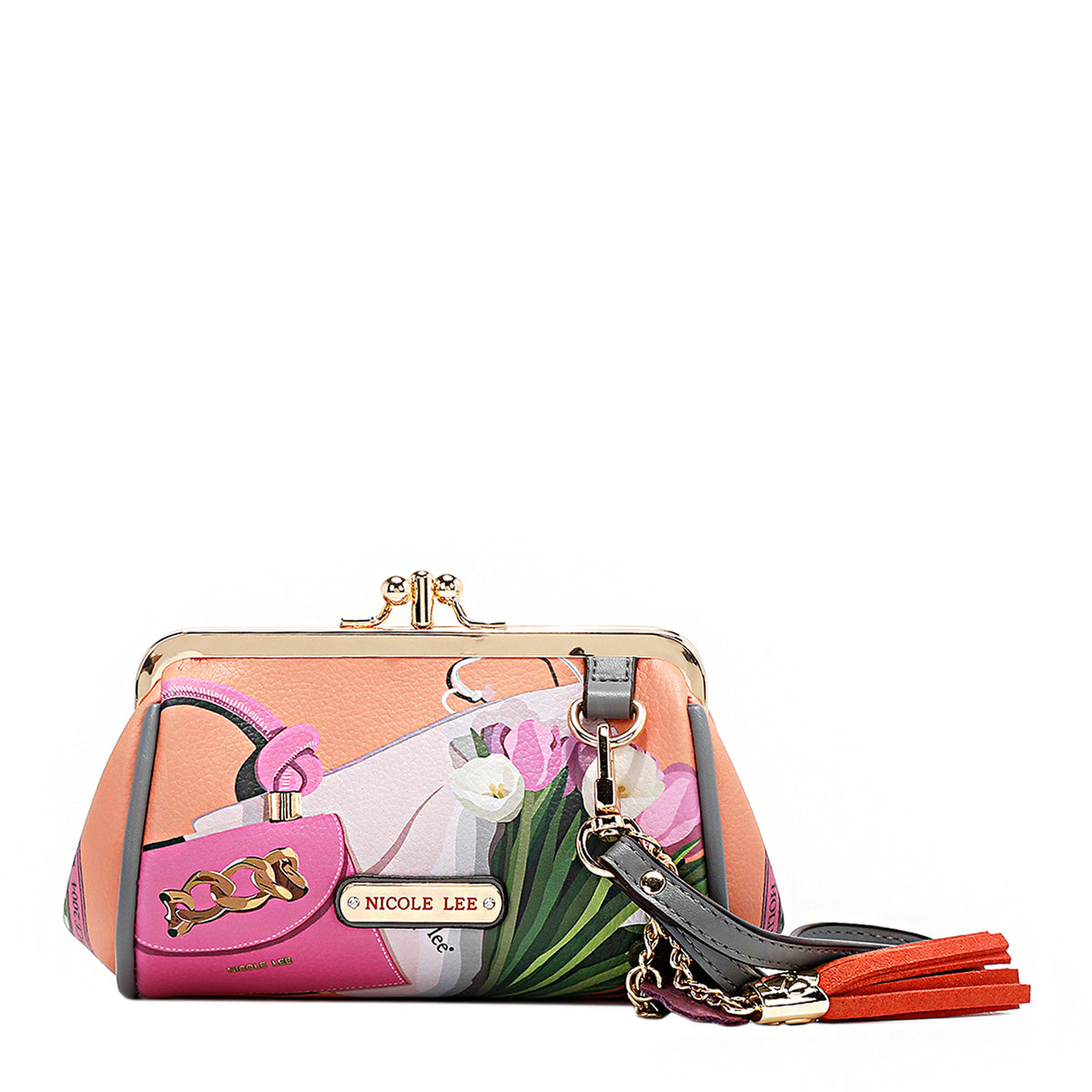 MINI KISS LOCK COIN PURSE WRISTLET