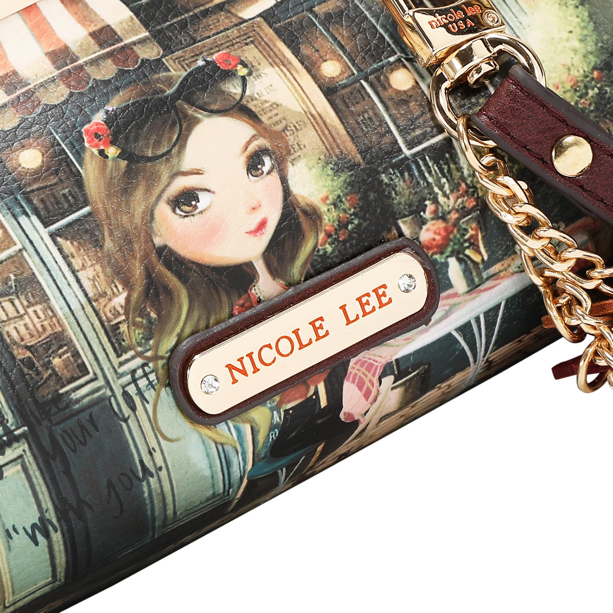 MINI KISS LOCK COIN PURSE WRISTLET